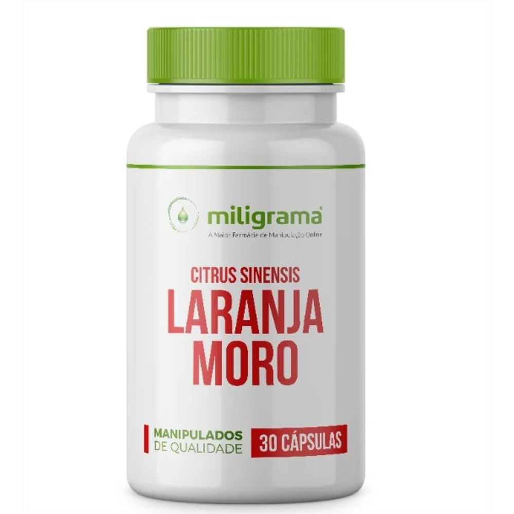 Laranja Moro (Citrus Sinensis) 500mg